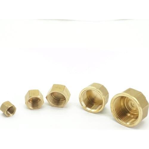1" 1-1/4" 1-1/2" 2" BSPP Female Brass Pipe Countersunk Plug Hex Head Socket End Cap Pipe Adapter Stopper