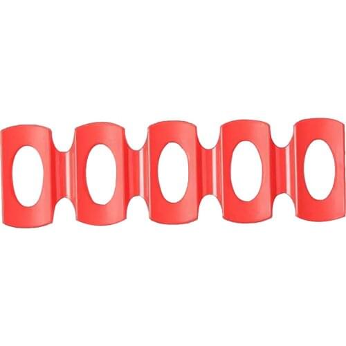 1pcs Red Silicone Fridge Can Beer Wine Bottle Rack Holder Stacking Mats
