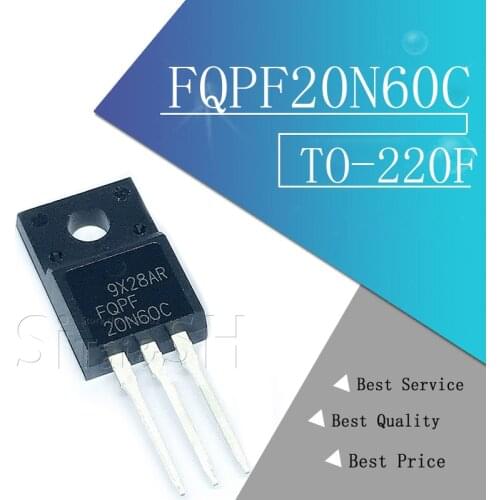 10pcs/lot 20N60 FQPF20N60C FQPF20N60 600V 20A LCD FET new original TO-220F
