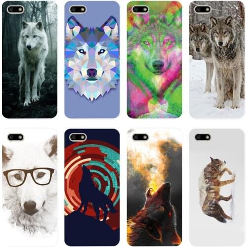 20H Classic Cool Wolf winter Soft Silicone Tpu Cover Case for huawei Honor 7a pro 7x play case