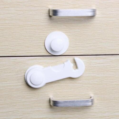 20x Child Baby Cabinet Safety Locks Kids Baby Proofing Drawer Strap Locks