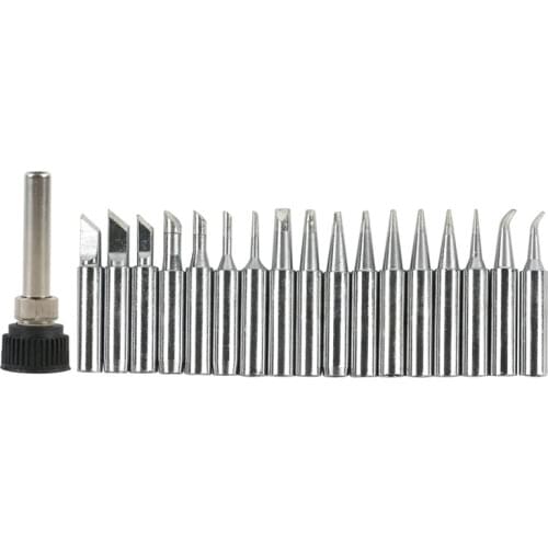 900M-T Lead-free Soldering Iron Tip Welding Sting+Soldering Tip Sleeve For 936 SAIKE ATTEN AOYUE KADA YIHUA SolderRework Station