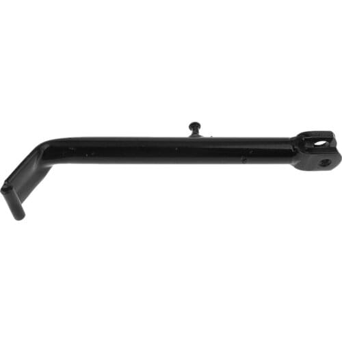 Motorcycle Kickstand Side Support Aluminum Parking Leg for CG125 Motocross Bike, 26cm/10 Inch, Black