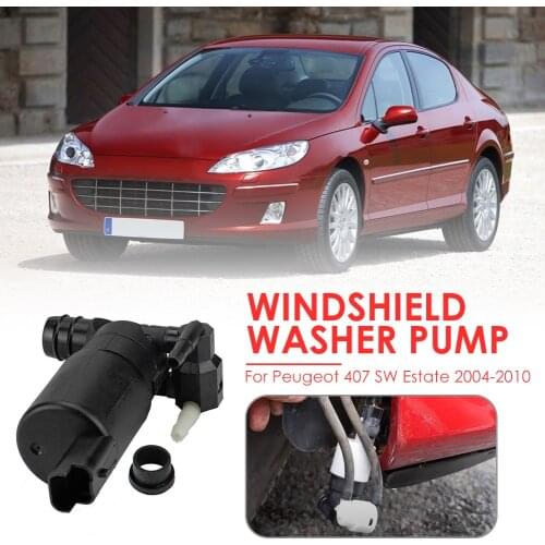 Washer Windshield Pump 93160293 Twin Outlet Outdoor Anti-resistance Repairing Parts for Peugeot 106 308 407 BERLINGO
