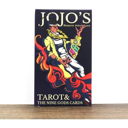 JoJos Bizarre Adventure STARDUST CRUSADERS Grand Akana & Royal Gods 53 Prop Jojo Tarot Cards Board Games Oracle Sleeves Playmat
