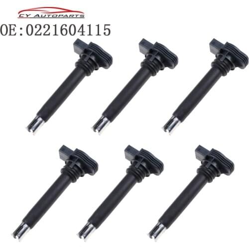 New Ignition Coil For Audi A3 A4 Q VW Beetle CC Jetta Passat 2.0L 0221604115 06H905115B 07K905715G 07K905715F