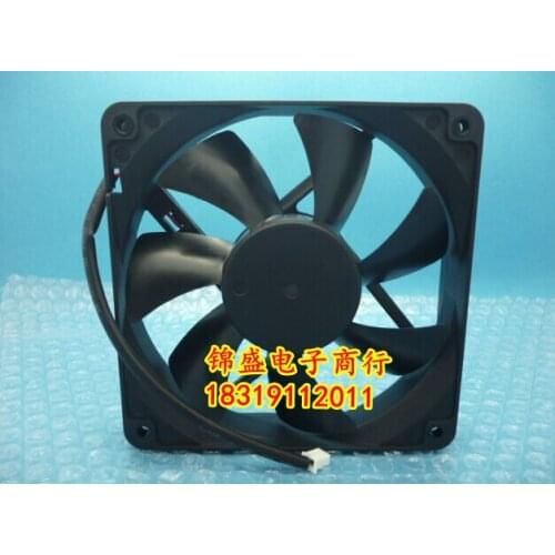 Original RDH1225S 120*120*25 12V 0.40A 2 wire chassis fan