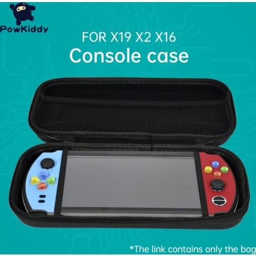 Powkiddy For X2 X19 X16 7 "Large Screen Handheld Console Bag Protective Cover Retro Handheld Game Console Bag Easy To Carry