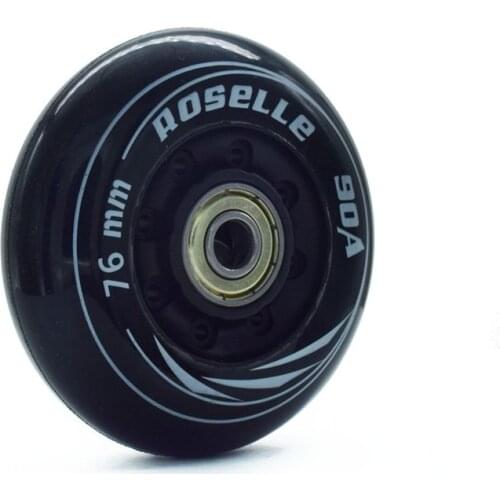 Combination, 8 Sets Omar Roller Skates FSK Free Slalom 85A Braking Skating Wheel + Spacers + ILQ-9 / ILQ-11 Bearings