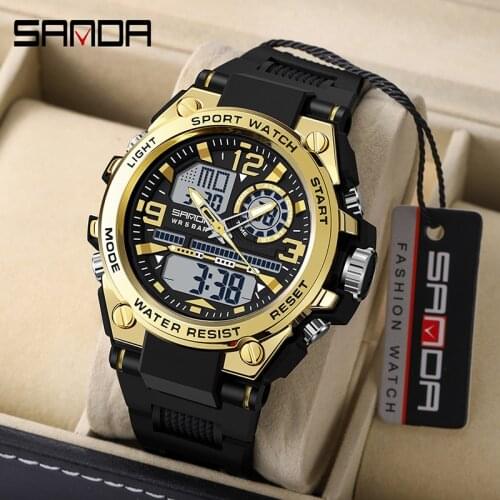 SANDA mens womens watch watches orologio uomo часы женские наручные reloj hombre montre femme часы reloj relogio masculino relog