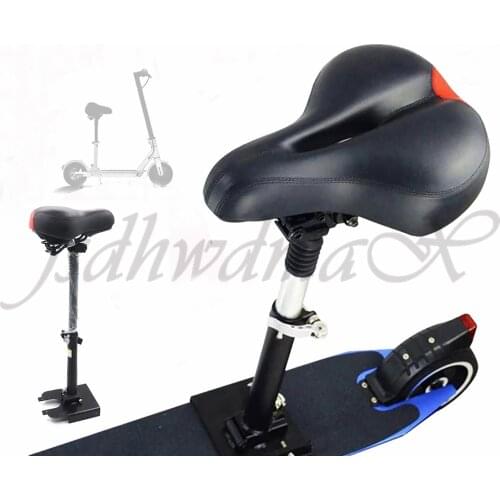 Electric Scooter Saddle Foldable Height Adjustable Shock-Absorbing Seat For Xiaomi M365/ No. 9 Electric Scooter Skateboard Parts