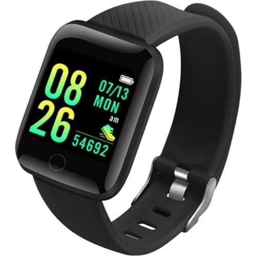 116plus color screen smart wristban information Bluetooth sports bracelet heart rate blood pressure electronic monitoring sleep
