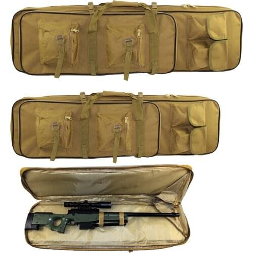 Tactical Shooting Backpack Gun Bag 85cm 95cm 120cm Dual Rifle Case for Airsoft Paintball Sniper Square Carry Hunting Sport Bag