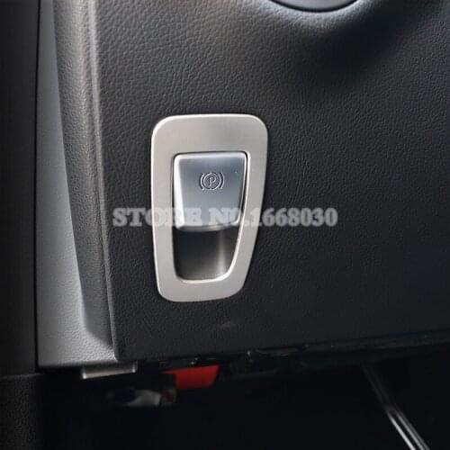 Interior Electronic Handbrake Frame Cover For Mercedes Benz GLC X253 2015-2020 Car Decoration Car Accesories Interior