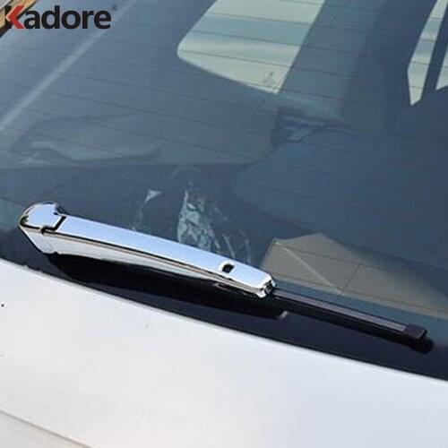 For Volkswagen Tiguan 2017 2018 2019 ABS Chrome Rear Window Wipers Cover Trims Car Tail Wiper Strip Accessories