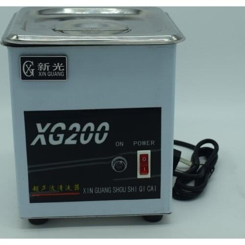 220V XG200 Mini Ultrasonic Cleaner for Jewelry Cleaning Machine