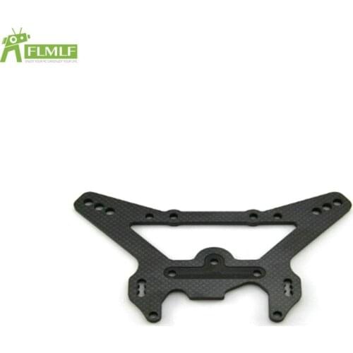 6.0mm Thickening Carbon Fiber Rear &Front Shock Tower Shock Absorber Bracket Brace for 1/5 GTB Racing Losi 5ive T Rovan LT KMX2