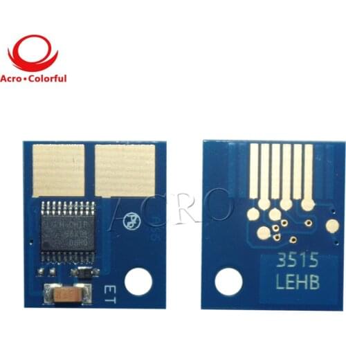 6K One set Toner reset chip for lexmark C750 C752 X750 X752 C760 C762 laser printer cartridge 15G031K 15G031C 15G031M 15G031Y