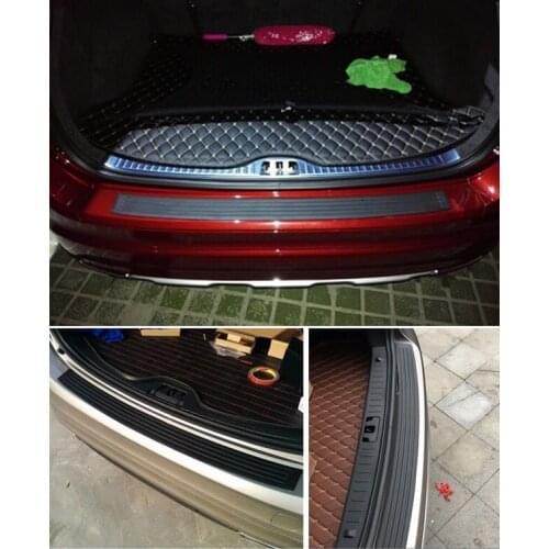 Car Styling Rear Bumper Scuff Cover Sticker For Kia Magentis Optima 3 4 Sorento Sportage Toyota Prius RAV 4 Yaris Accessories