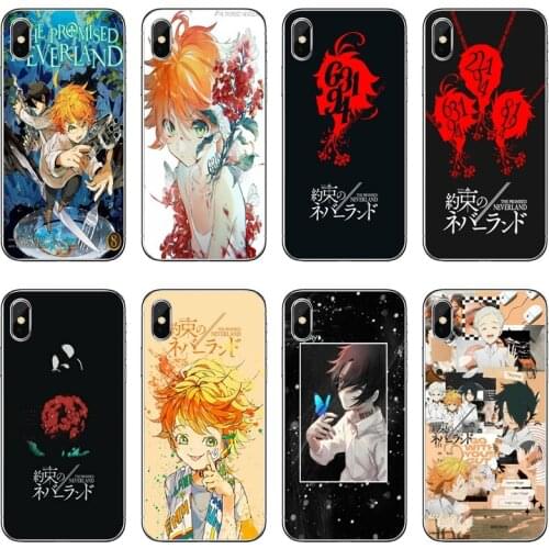 The Promised Neverland Accessories Phone Case For Huawei P30 P20 Pro P10 P9 P8 Lite Y5 Y6 Y7 Y9 P Smart Plus 2018 2019