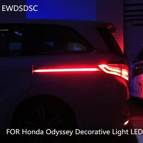 FOR Honda Odyssey Hybrid 2015-2019 Track Light LED Atmosphere Light Modified Odyssey Automatic Door Slideway Light Turn signal