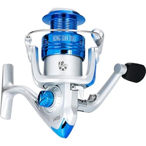 Hiumi LA Series Spinning Fishing Reel 10BB 5.2:1 Fishing tackle Pesca Carrete Spinning Reel Feeder Carp Fishing Wheel