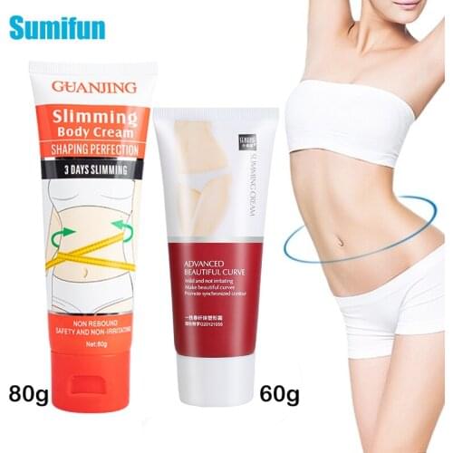 2Types Slimming Cream Reduce Cellulite Lose Weight Burning Fat Health Care Cream Body Skin Whitening Ointment Body Massager