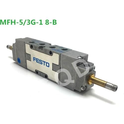 MFH-5/3G-1/8-B MFH-5/3G-D-3-C MFH-5/3G-1/4-S-B 31001 New FSQD FESTO solenoid valve pneumatic components MFH series