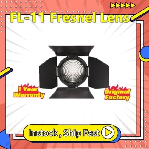 Nanguang NANLITE FL-11 Fresnel Lens with barndoor spot-to-flood adjustable for NANLITE 60 60B 60W Photography light