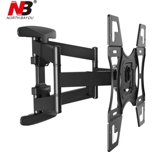 NB DF600 32-60" Full Motion Wall TV Mount 6 Swing Arms Full Motion LCD Monitor Holder Bracket