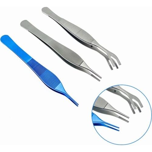 Nose plastic clip tissue forceps nasal plastic surgery 12cm Cartilage tweezers