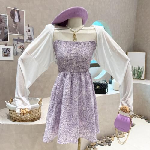 New Womens Clothing 2021 Autumn Lapel long sleeve shirt pleated skirt Denim suit Two piece set