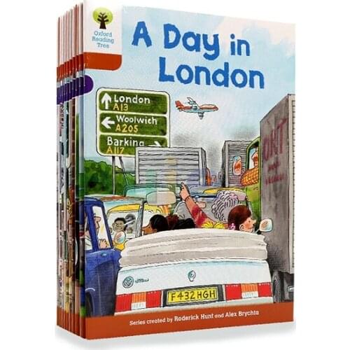 Oxford Reading Tree L8, English Rich Story Books, High-interest Vocabulary To Support Children Language Development