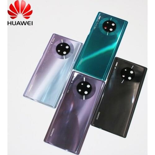 Original Battery Housing Cover For Huawei Mate 30 Pro With Camera Lens Protective 3D Glass Back Replacement Part For Mate30
