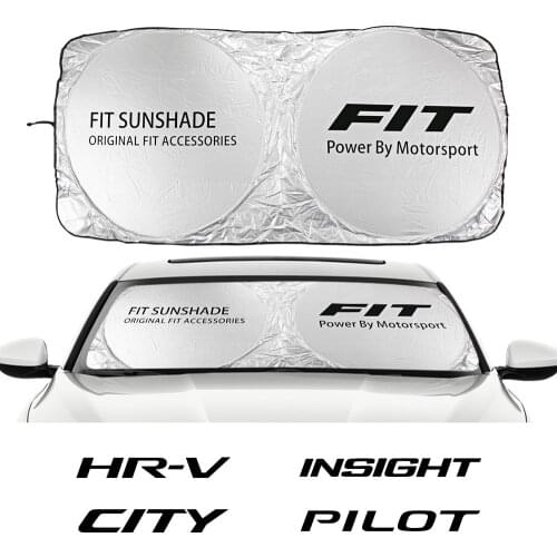 Car Windshield Sun Shade Cover For Honda AMAZE BRIO BR-V CITY CLARITY CROSSTOUR CR-Z DOHC ELYSION FIT FREED HR-V Accessories