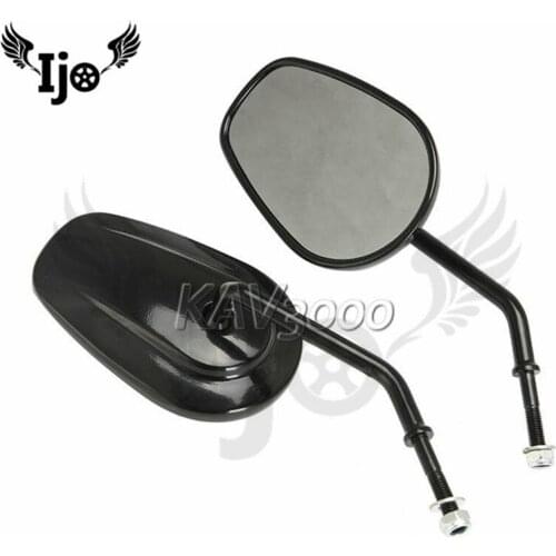High quality chrome Metal retro retroviseur moto for Harley Davidson XL883/1200 X48 flstc motorcycle accessories rearview mirror