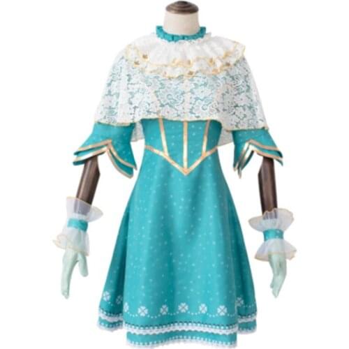 Anime Game Identity V Doctor Emily Dyer Cosplay Costume Halloween Carnival Party Uniform Women Lolita Lace Dress