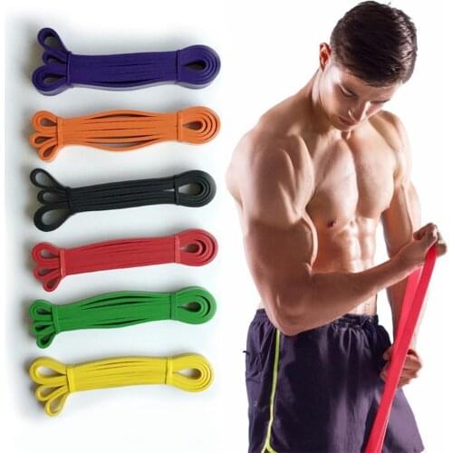 1PC Fitness Rubber Resistance Band Gym Fitness Yoga Elastic Bands Loop Expander for Exercise Sports Equipment 2080mm 홈바운스