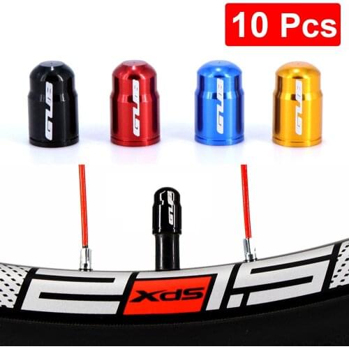 10pcs Aluminum Bicycle Tire Valve Caps Universal Bike Motorcycle Car Valve Cap Schrader/Presta Tire Valve Protector Accessories