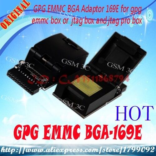 100% 2015 new version original GPG EMMC BGA Adaptor 169E for gpg emmc box or jtag box