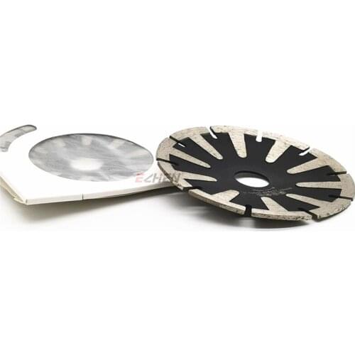 125mm/5'' Tiger Tooth Convex Diamond Turbo Blades For Sink cut outs Cutting Granite Marble Stone Concrete 5 inch Contour Blade