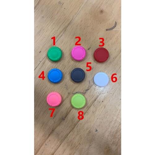 Free shipping 50pcs/lot OEM for nintendo switch NS console joy-con analog joystick button colorful cap repair part