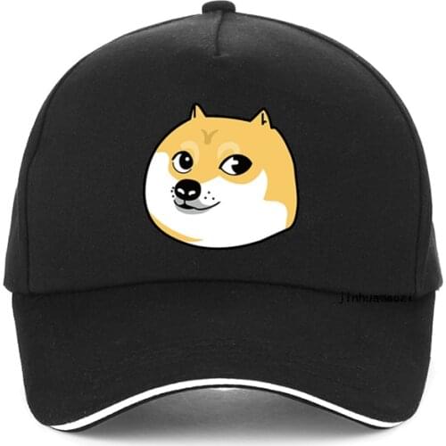 Cartoon Doge Cosplay baseball cap Shiba inu Anime cosplay Men Women dad Hat Summer dogs harajuku trucker caps gorras hombre
