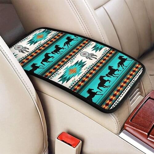 Center Console Cover for Car Horse Arm Rest Cushion Cover Protector Universal Fit Most Vehicle SUV Truck Car For Volvo Xc90 VW