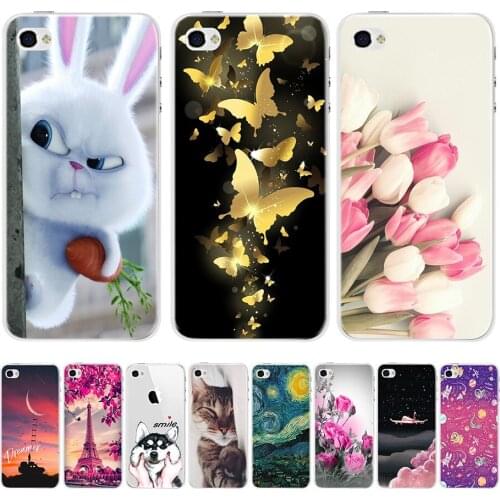 3.5" Phone Case For Funda Apple iPhone 4 4s Case Cute Woman Soft Silicone Cover For iPhone 4s A1431 Apple 4 A1349 Hard Case Capa