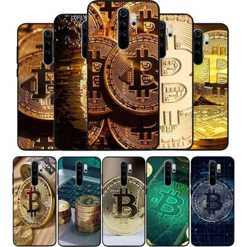 BITCOIN coins Funny Phone Case For Xiaomi Redmi note 9 8 7 6 5 4 Pro S for redmi 4A 4X 5 Plus 5A 7A Cover
