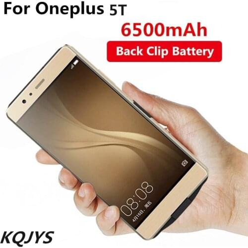 6500mAh Portable Power Bank Battery Charger Cases for Oneplus 5T Battery Case External Battery Charging Cover for Oneplus 5T