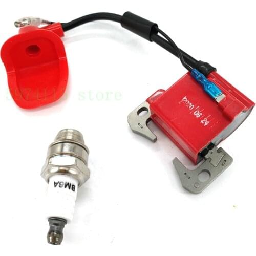 IGNITION COIL for 43cc 47cc 49cc Mini Quad Pocket Dirt Bike ATV 2-Stroke Engine part with L7T spark plug