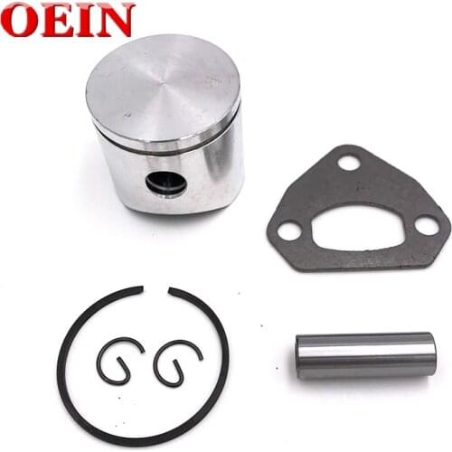 38MM Piston Ring Pin Muffler Exhaust Gakset Kit For HUSQVARNA 136 137 36 Chainsaw Replacement Spare Parts 530 06 99-40