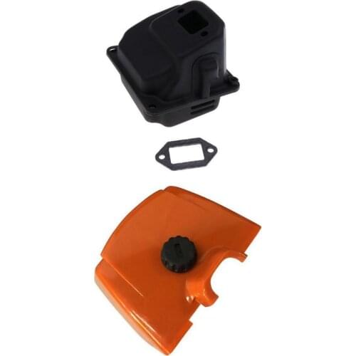 Air Filter Cleaner Cover Chainsaw Muffler Gasket for STIHL 038 380 MS380 MS381 038AV MAGNUM NEW Replacement